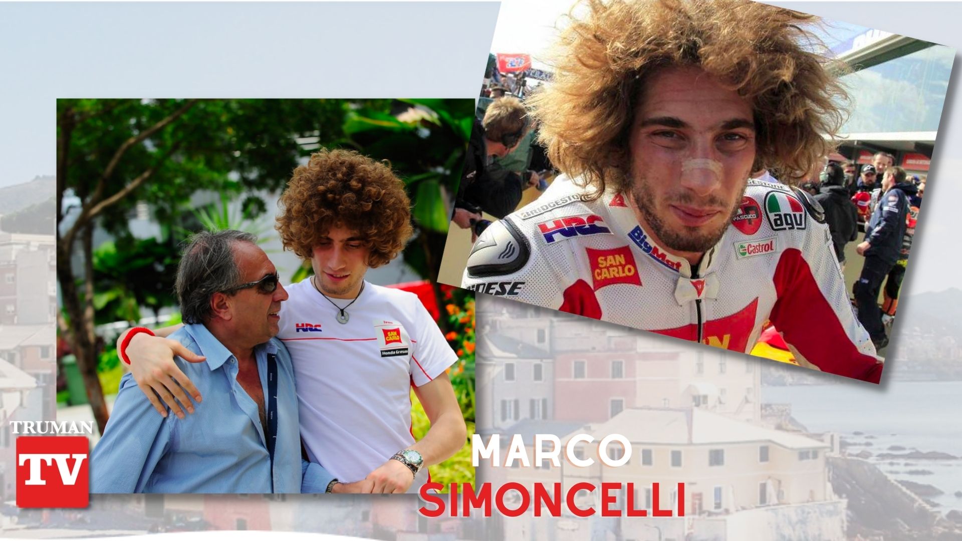 Marco Simoncelli carlo Pernat truman TV montepilli comm1