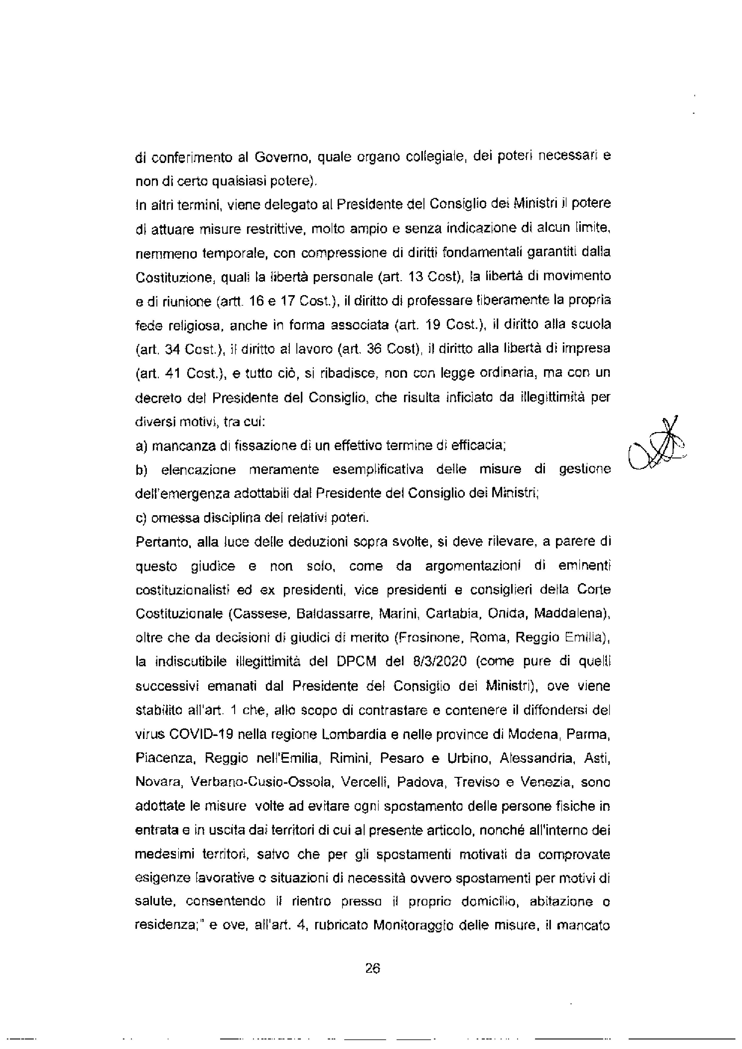 sentenza tribunale pisa 10