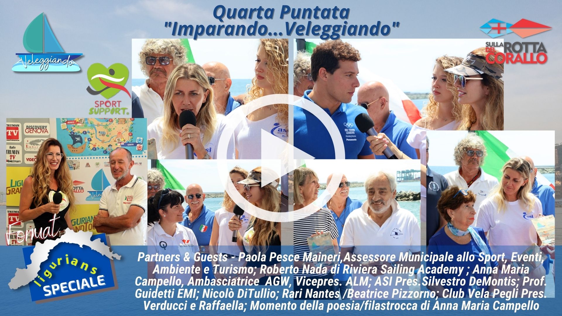 4 Imparando veleggiando trumanTV ocean race rotta del corallo montepilli