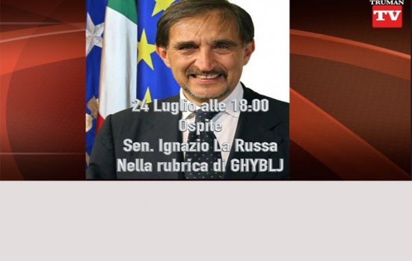 24 Luglio alle 18:00 Gyblj intervista il Sen. Ignazio La Russa