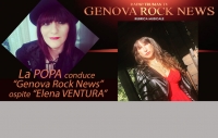 Alle 21:00 diretta Genova Rock News ospite Elena Ventura