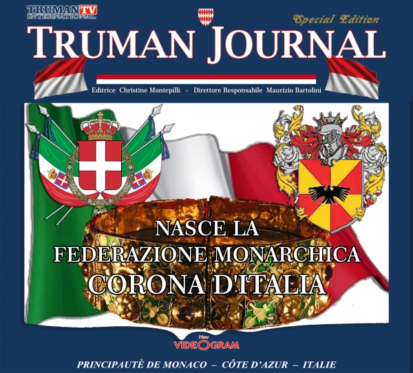 NASCE LA FEDERAZIONE MONARCHICA &quot; CORONA D&#039;ITALIA&quot;