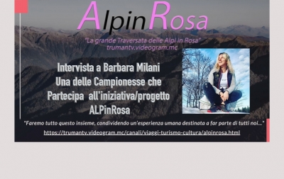 a partire dal 21 Ottobre tutte le sere alle 20 30 Barbara Milani in ALPinRosa
